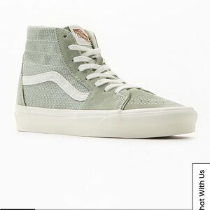 Vans Eco Theory Sk8-Hi Tapered Sneakers sage green